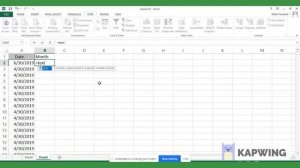 Excel Tricks 01 How to convert Date into Text format in Excel Text Function English Version