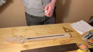 N9. Делаем электрогитару дома. Часть 9 - делаем гриф