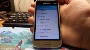 Телефон, Samsung Galaxy J1 mini Брайн, мелодия звонка и сообщений...