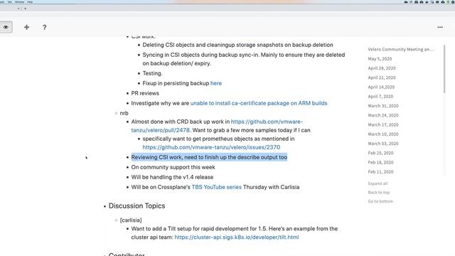 Velero Community Meeting/Open Discussion - May 5, 2020 смотреть онлайн