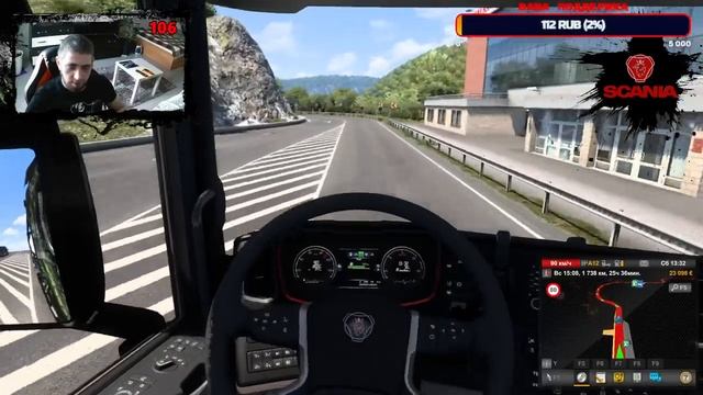 СТРИМ / EURO TRUCK SIMULATOR 2/ КОНВОЙ /НОВАЯ КАРТА / SCANIA / ОНЛАЙН / ЕТС 2
