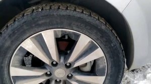 Ниссан лиф зимняя,не штатная резина