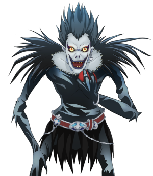 РЮК (リューク, Ryuk) / Полимерная глина. Сделал фигурку.