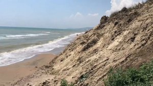 Падение на параплане в море