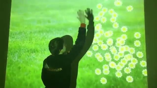 интерактивный пол подделка Цветы смотреть онлайн