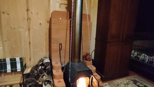 Печь Березка 70 в действии. смотреть онлайн