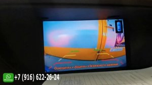 Lexus ES 200 - Установка камеры заднего вида на штатный монитор