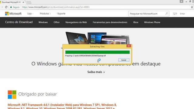 Como baixar e instalar o Microsoft .NET Framework 4.6.1 direto do site oficial смотреть онлайн
