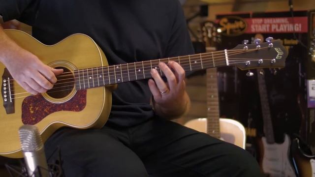 Guild - Jumbo Junior, Maple - Guitar Demonstration смотреть онлайн