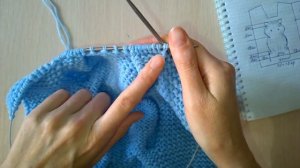 Детский свитер спицами. Шалевый воротник. Подробный МК