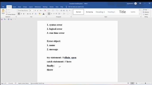 Error Handling in JavaScript | Exception Handling in JavaScript | JavaScript Course for Beginners