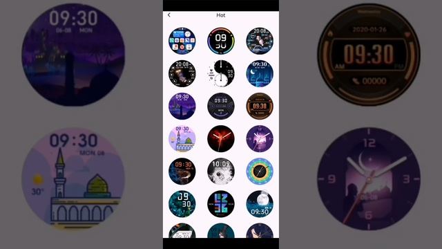 how to get more watch faces on mibro fit app