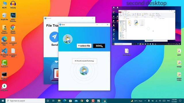 Intro- Create File Sharing GUI app with Tkinter | Python Final Year Project
