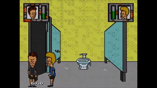 Видеопрохождение и обзор Beavis And Butt-Head(Бивиз и Батхед)Sega,Genesis