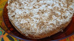 Потрясающий пирог из яблок и желтой сливы с миндальной корочкой!!! Незабываемый вкус !!!!