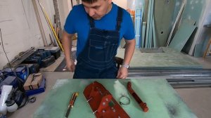 Обзор заусовщика под 45градусов для крупноформата!!!