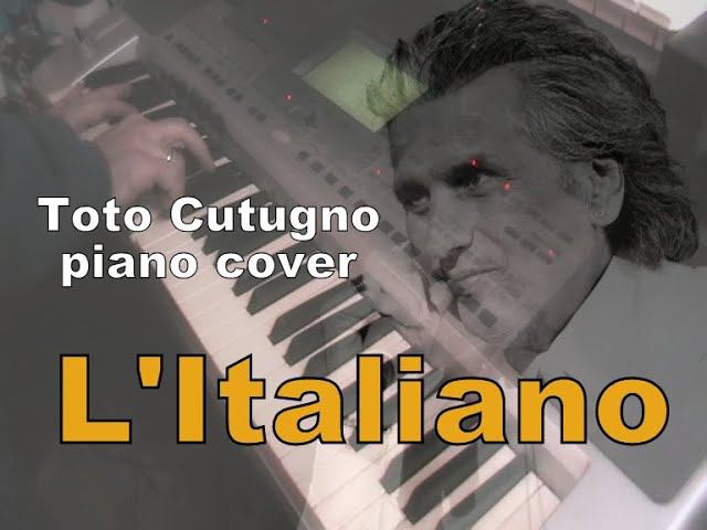L'italiano - Toto Cutugno piano cover смотреть онлайн