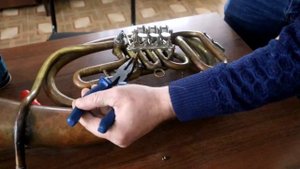 Мастер - класс по ремонту духового инструмента