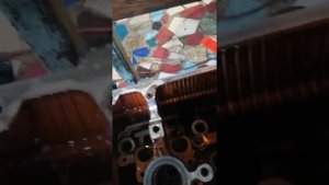 Чистка ГБЦ от нагара масла