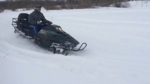 Test drive снегохода Arctic cat Pantera 580