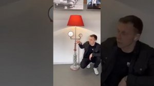 Дизайнерский торшер своими руками
