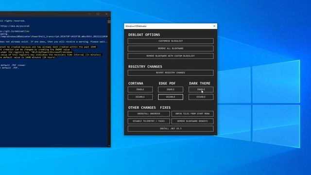 How to Debloat Windows 10 in ONE COMMAND! смотреть онлайн