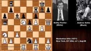 Bobby Fischer vs Andrew Soltis (1971)