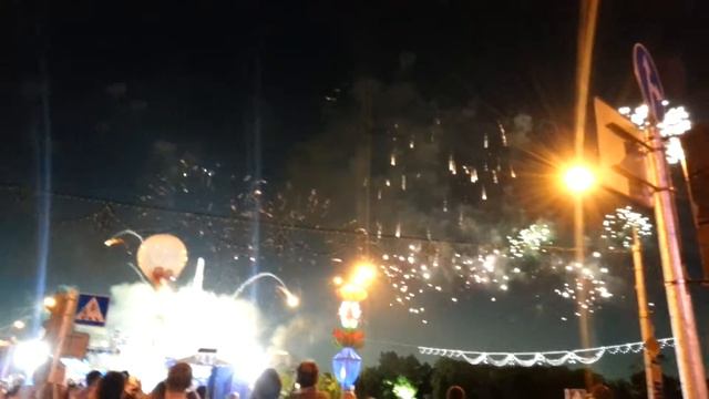 Салют в Минске в честь Дня Независимости 2015. Часть 1