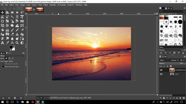 How to create double exposure effect using gimp | GIMP Tutorial #8 | GIMP GURU смотреть онлайн
