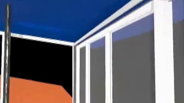 Пролет камеры по пристройке к дому - гараж и веранда смотреть онлайн