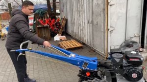 Лучший тяжелый гибридный мотоблок с активной фрезой Weima wm18