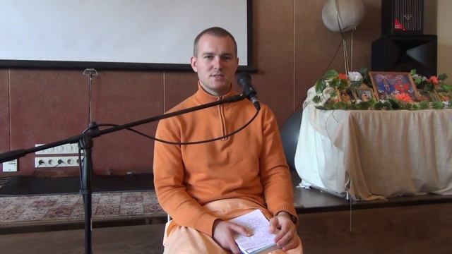 Акхила-дхара дас - Миссия Шрилы Прабхупады - Москва, 29.11.2015. смотреть онлайн