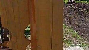 Шлифовка деревянного дома, покраска дома, теплый шов