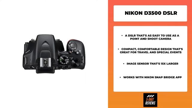 Best Digital Cameras 2022 - Nikon D3500 DSLR смотреть онлайн