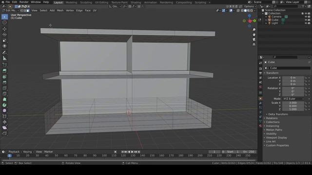 Прозрачные грани у объекта. Как исправить нормали смотреть онлайн