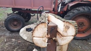 Дровокол своими руками к трактору т‐16