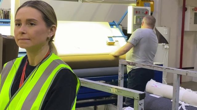 Склад тканей. Фирменные коллекции тканей. Мерильно-выбраковочные машины. смотреть онлайн