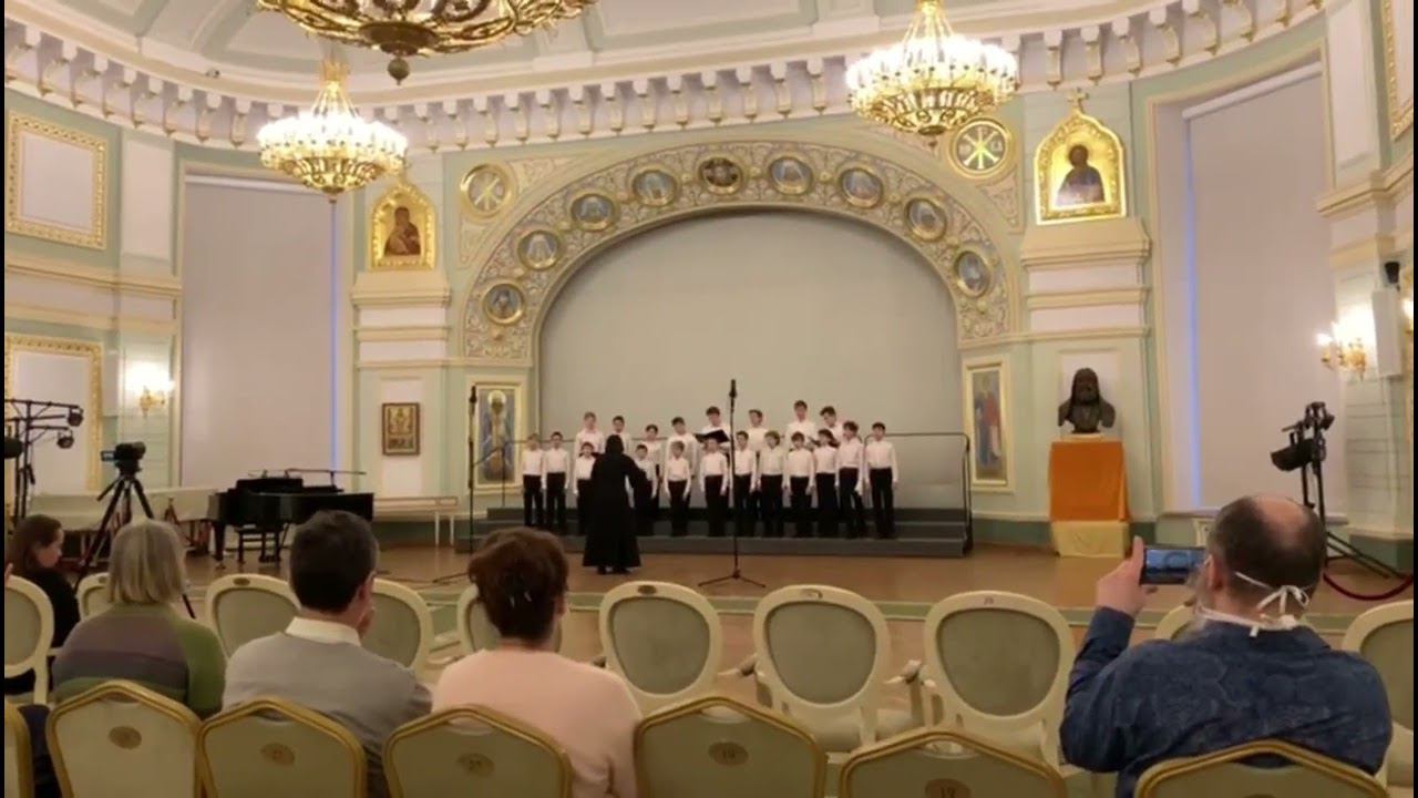 Конкурс "Рождественская песнь". Старший хор капеллы мальчиков им. С.В.Смоленского. 30.01.22 смотреть онлайн