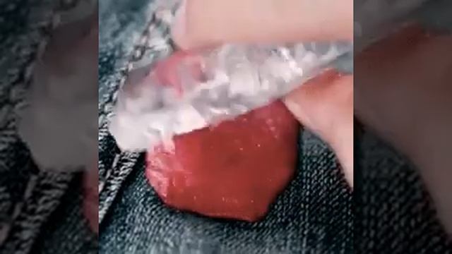 отклеиваем жвачку?как отклеить жвачку