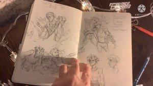 Обзор на скетчбук #1