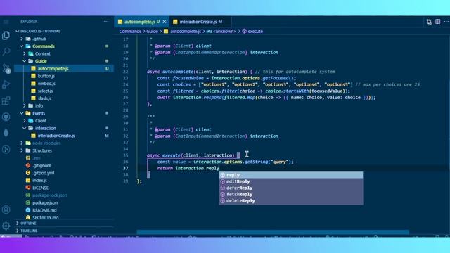 Discord.js v14 - How To Make a Discord Bot #10 | AUTOCOMPLETE COMMAND BUILDER GUIDE