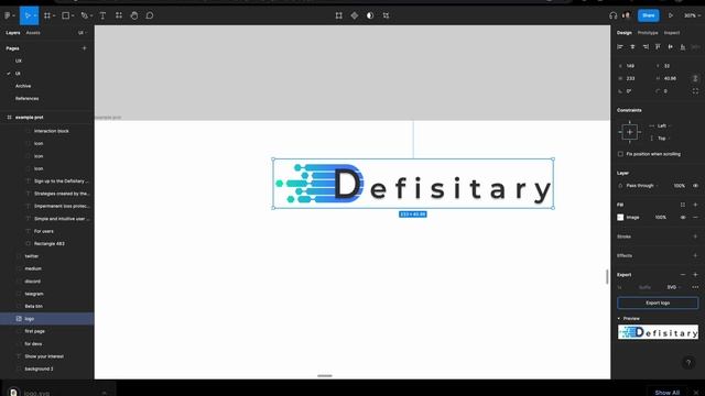 Как экспортировать SVG из Figma смотреть онлайн