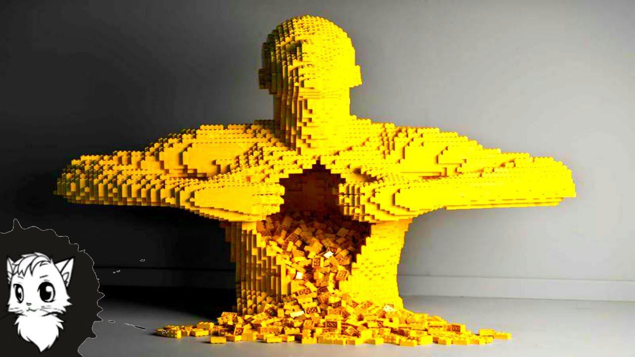 САМЫЕ УДИВИТЕЛЬНЫЕ СКУЛЬПТУРЫ ИЗ ЛЕГО [Белый кот] смотреть онлайн