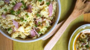 Плов с кальмарами