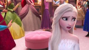 Disney Princesses VS Elsa White dress Frozen 2