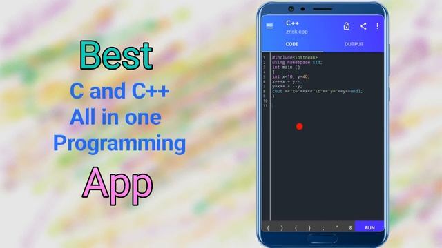 C and C++ Programming Compiler Mobile App | |Mobile user Run C and C++ program in your Mobile