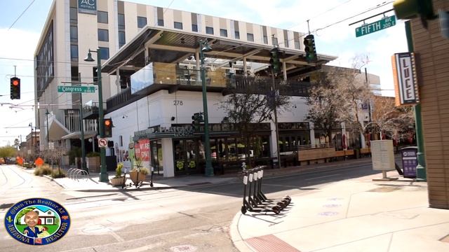 Tucson Arizona City Tour | Downtown Tucson & Neighborhood Drive | University Of Arizona смотреть онлайн