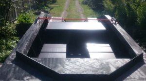 Самодельная лодка из ПНД
