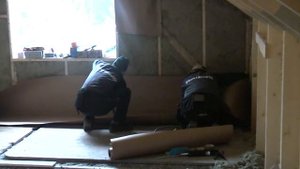 Утепление стен второго этажа изнутри