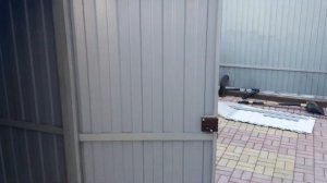 Металлический ХОЗ.БЛОК "под ключ". Сборно-Разборная Конструкция